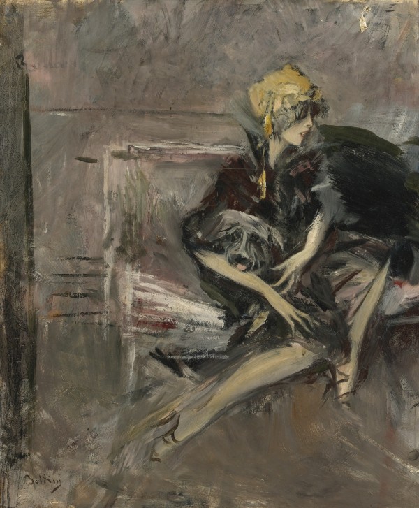 Lady in Yellow by Giovanni Boldini